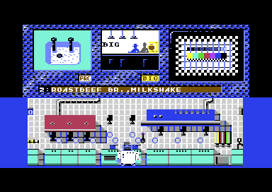 The original kitchen on the C64
